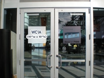 Window Cling WC1A